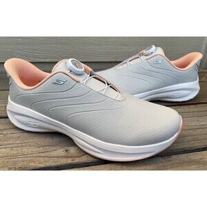 Skechers Slip-ins Women's 11 Wide Golf Shoes Flow SI Twist Fit - Light Gray/Pink